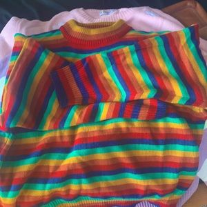 colorful sweater size medium from amazon
